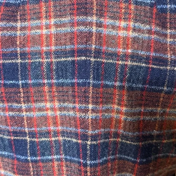 Vintage 70’s Pendleton Plaid Virgin Wool Blazer Size 12 - Picture 4 of 6